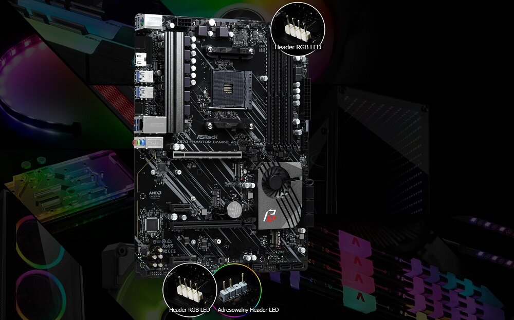 Płyta główna ASROCK X570 Phantom Gaming 4S- doskonala jakosc
