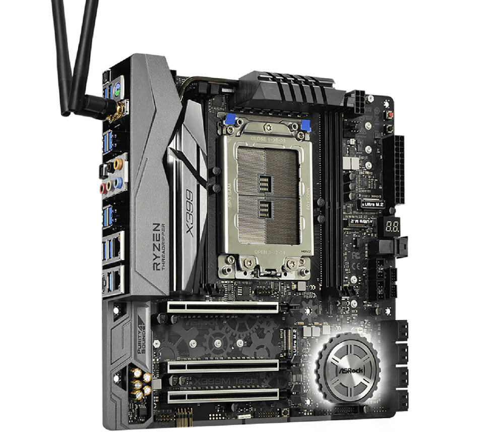 Płyta główna ASROCK X399M Taichi  - efektywnosc