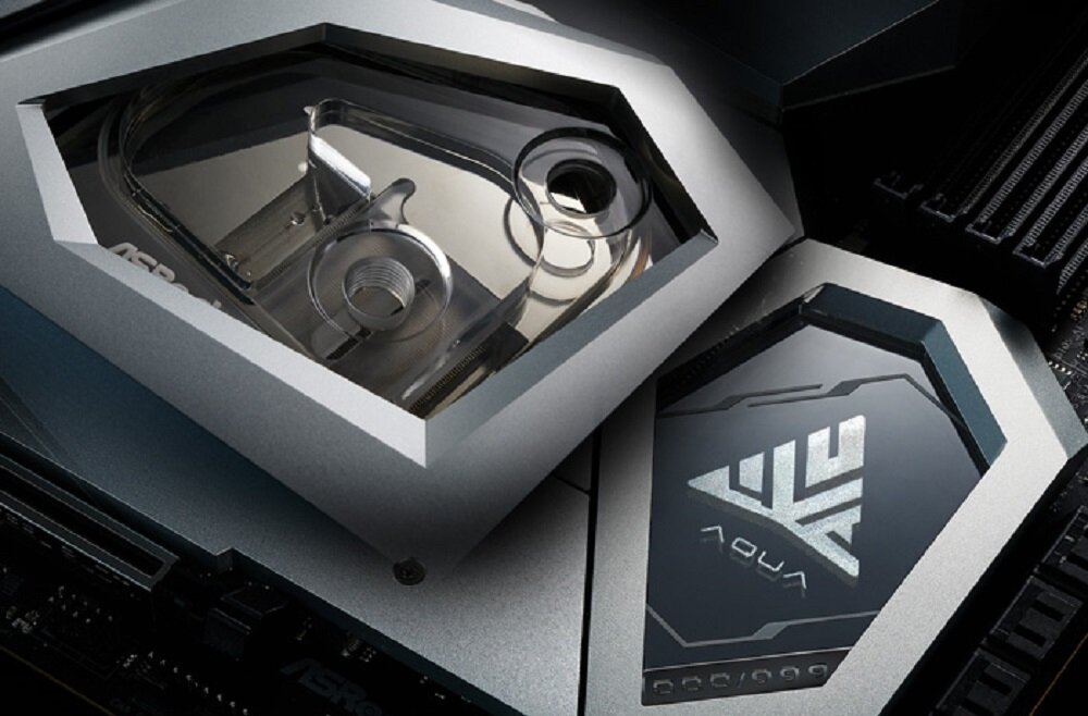 Płyta główna ASROCK Z490 Aqua - pamiec ram