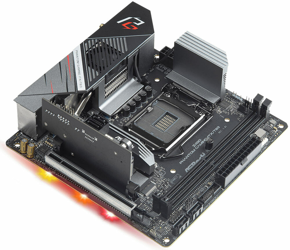 Płyta główna ASROCK Z490 Phantom Gaming ITX-TB3 - procesory intel