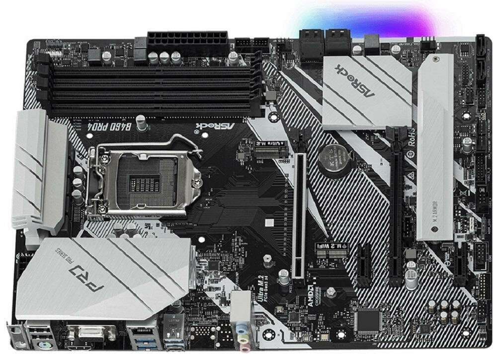 Płyta główna ASROCK B460 Pro4 -dla malych komputerow