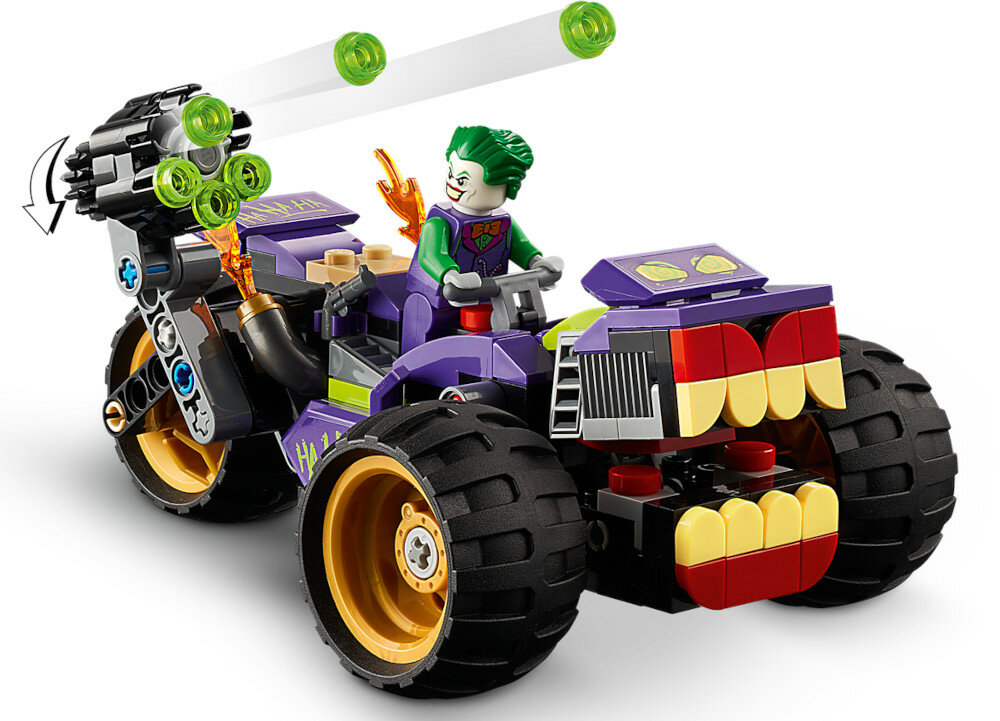LEGO DC Batman™ Trójkołowy motocykl Jokera bezpieczna spolecznosc instrukcja