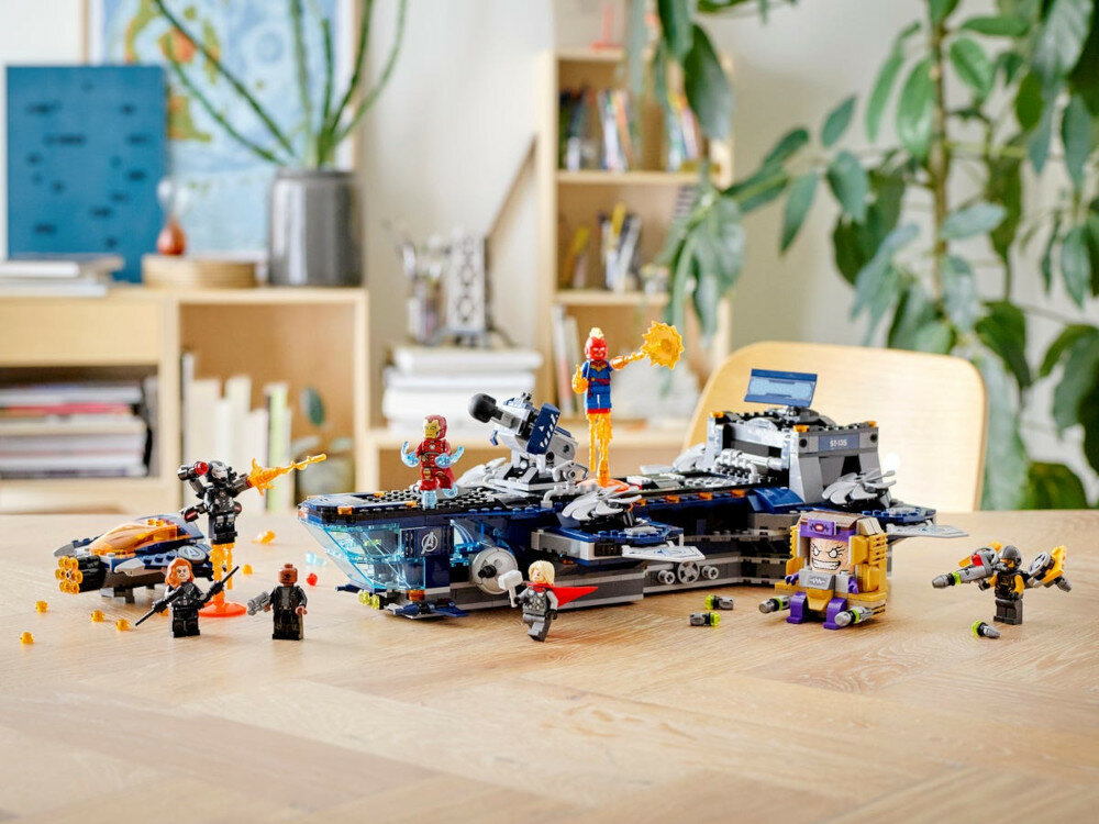 LEGO Marvel Super Heroes Avengers Lotniskowiec 76153 jakosc trwalosc
