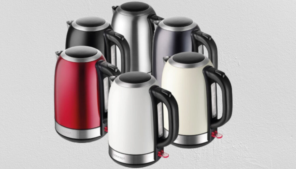 Czajnik CONCEPT RK3243 Czerwony kolor wybor kolorystyka