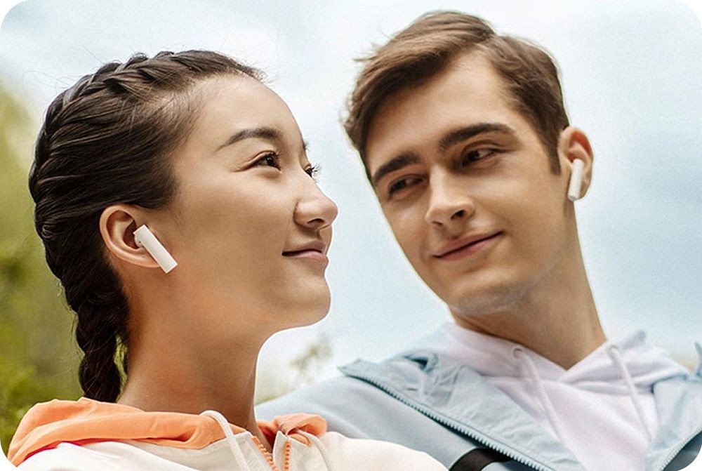 Słuchawki dokanałowe XIAOMI Mi Earphones 2 Biały - redukowanie hałasu