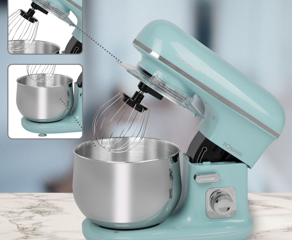 Robot kuchenny planetarny BOMANN KM 6030 CB 1100 W parametry moc przygotowywanie wygoda komfort