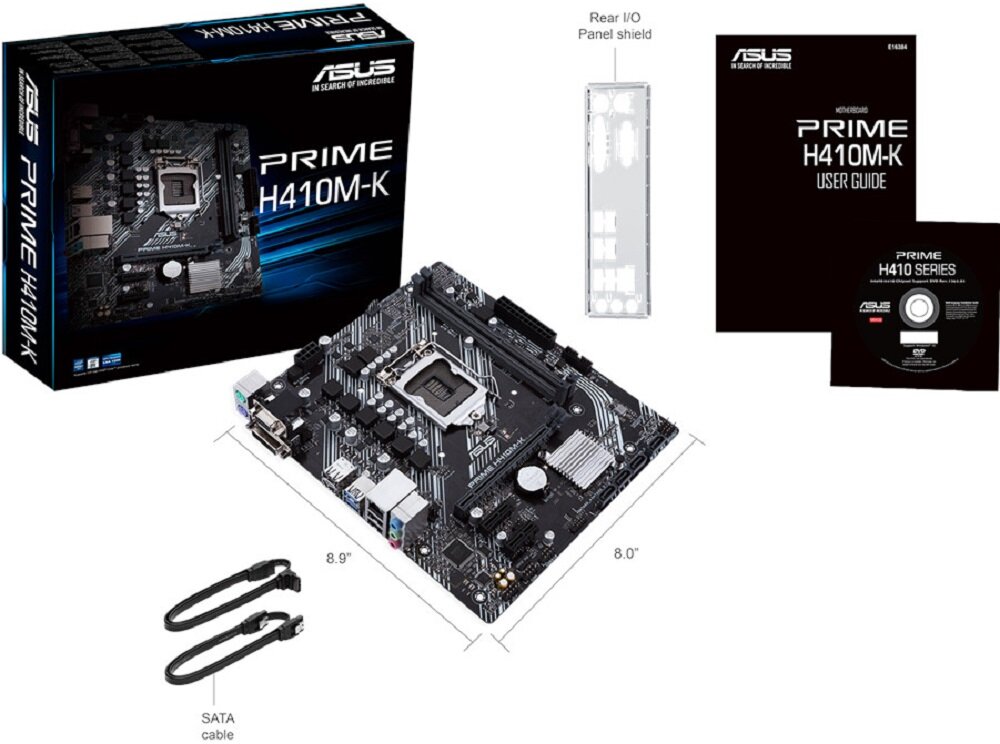 Płyta główna ASUS Prime H410M-K - dzwiek grafika