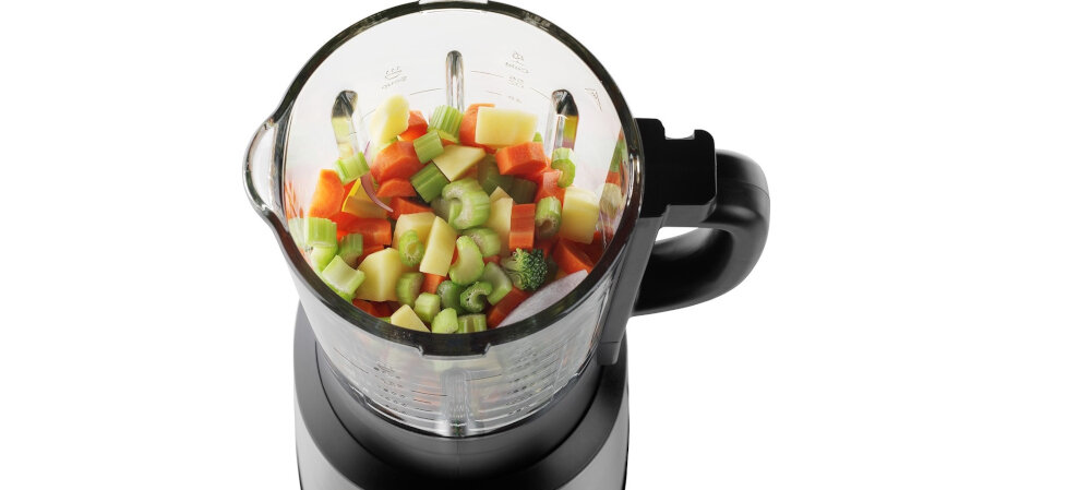 Blender kielichowy CONCEPT Cook Multi SM1000 (Gotujący) moc obroty czas 6 ostrzy ze stali nierdzewnej ustawienia 2 poziomy 4 predkosci mieszania