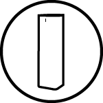 ikonka podkreślająca minimalistyczny design stacji czyszczącej ikonka podkreślająca minimalistyczny design stacji czyszczącej