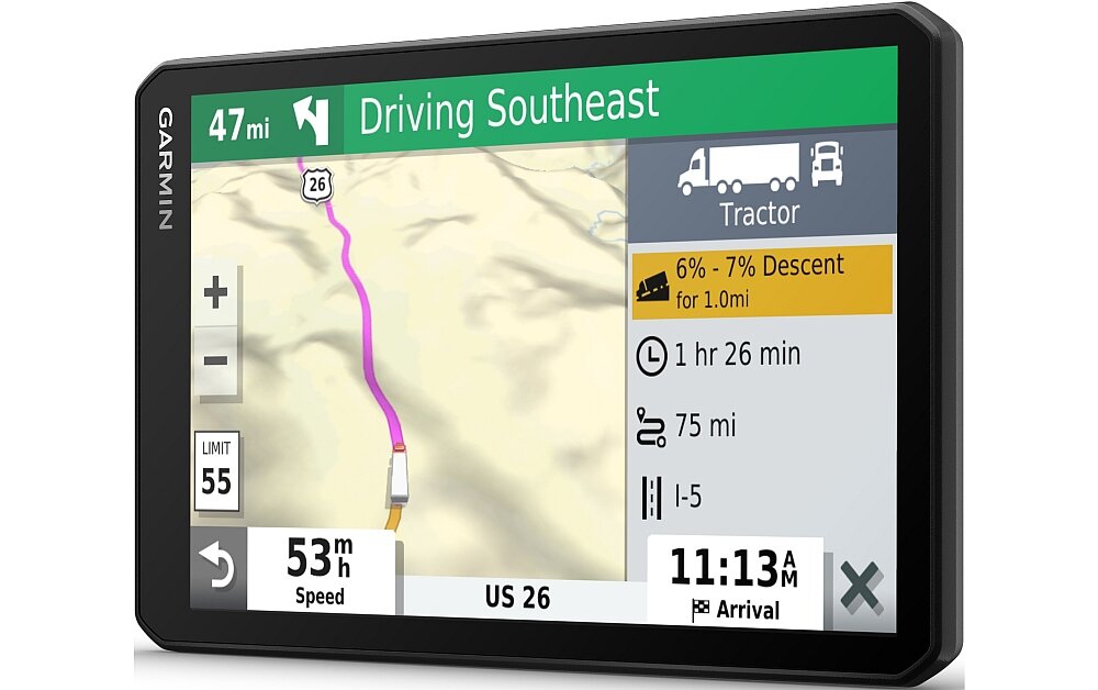 Nawigacja GARMIN Dezl LGV700 samochód mapy gps głosowe sterowanie