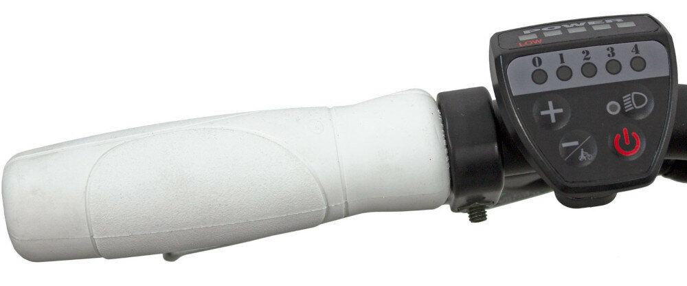 Rower elektryczny ESPERIA Provence D17 Jasnoniebieski mat silnik bateria zasieg predkosc wyswietlacz