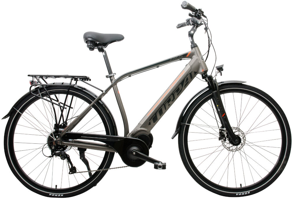 Rower elektryczny TORPADO Eros M20 Grafitowy mat wyglad front