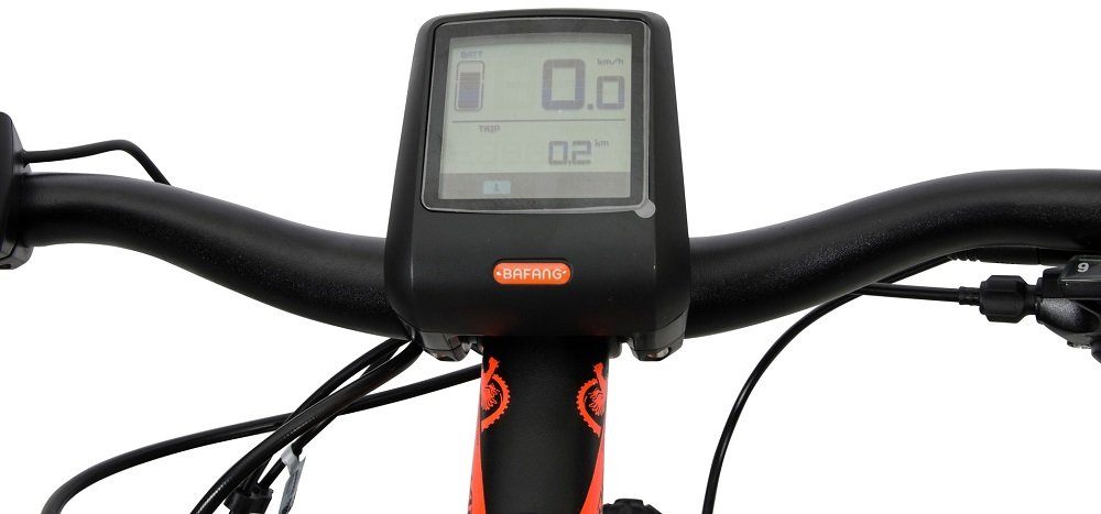 Rower MTB TORPADO Hyper - Wyświetlacz