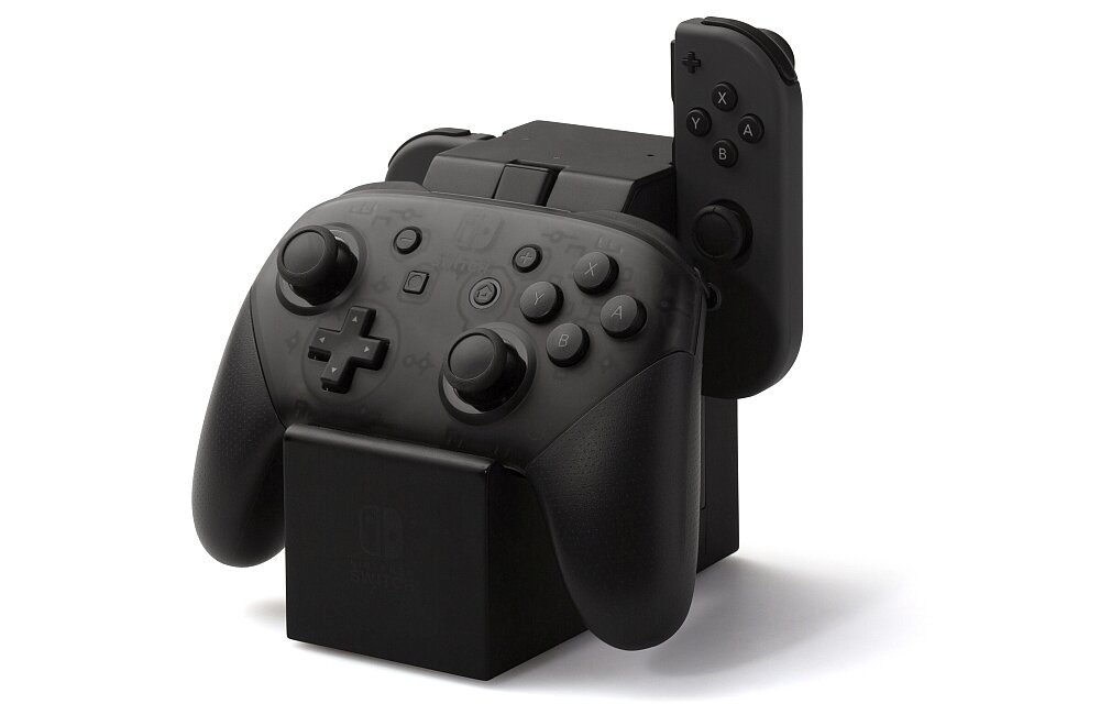 Stacja ładująca POWERA do kontrolerów nintendo kontrolery Joy-Con Pro Controller ładowanie granie konsola 