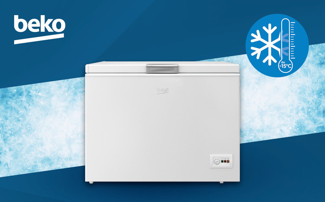 Zamrazarka BEKO FSE1073N Technologia FreezerGuard temperatura