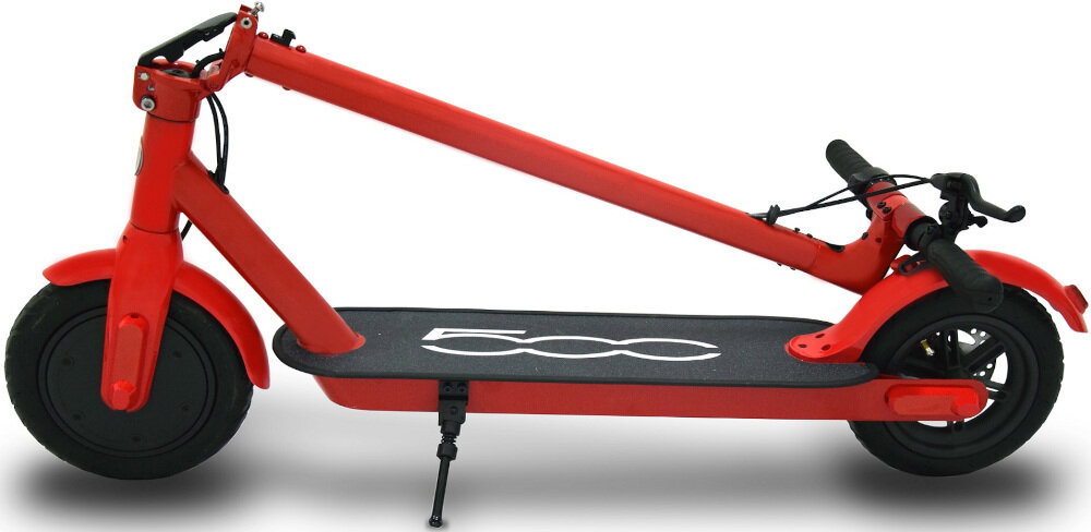 Hulajnoga elektryczna FIAT F500 F85R Czerwony design nowoczesna