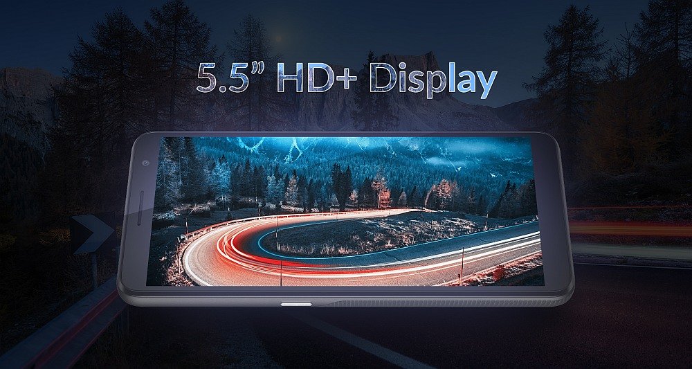 Smartfon ALCATEL 1B ekran wyświetlacz przekątna rozdzielczość 