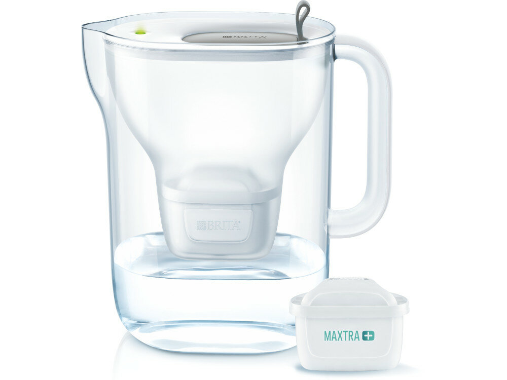 Dzbanek filtrujący BRITA Style XL Szary wkład Maxtra+ Pure Performance