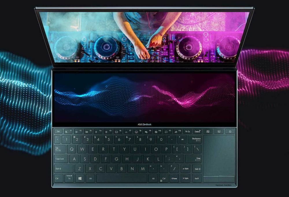 Laptop ASUS ZenBook Duo 14 UX481 - Harman Kardon ASUS SonicMaster