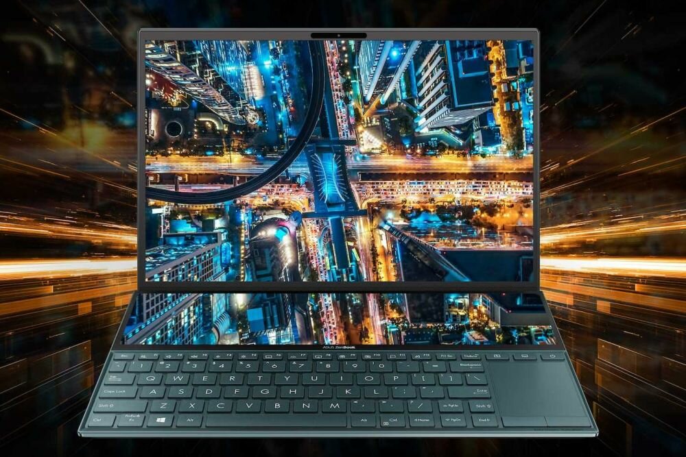 Laptop ASUS ZenBook Duo 14 UX481 - Ergonomiczny kształt