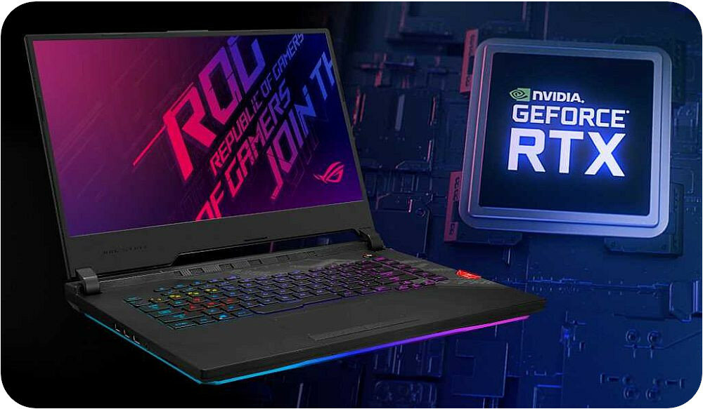 Laptop ASUS Rog Strix Scar 15 G532 G532LV G532LW G532LWS - NVIDIA GeForce RTX 