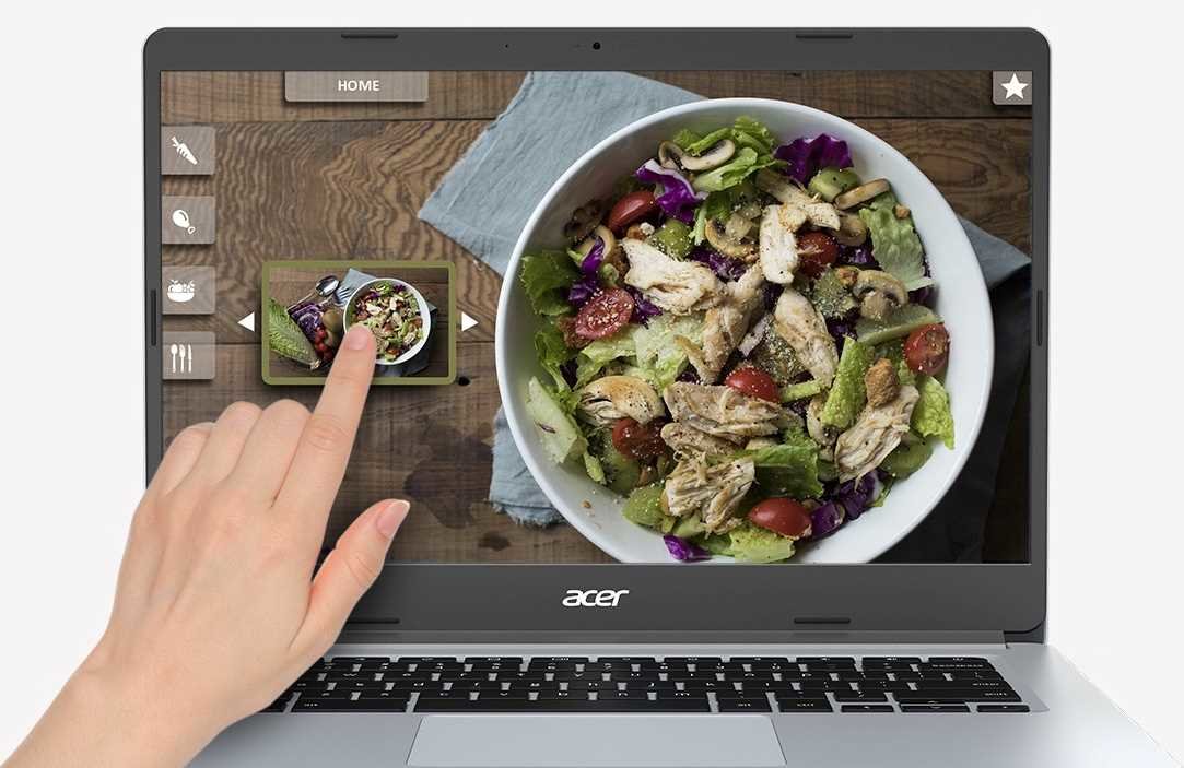 Laptop ACER Chromebook CB314-1H - Rozmiar