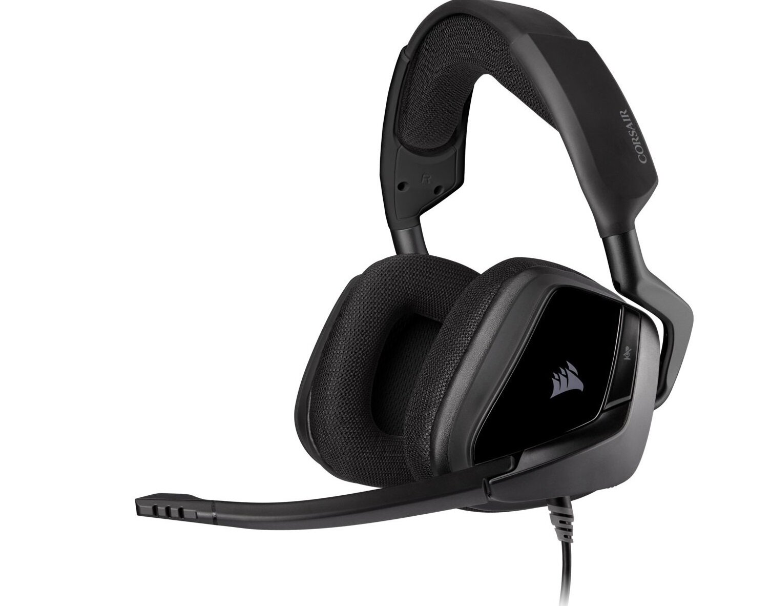 Słuchawki CORSAIR Void Elite - wygląd ogólny wysoka jakość PlayStation Xbox smartfon laptop słuchawki gamingowe