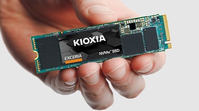 Dysk KIOXIA EXCERIA 250GB SSD - nowy interfejs szybkośc i płynnośc pracy PCI Express x4 NVMe Sata wydajny napęd