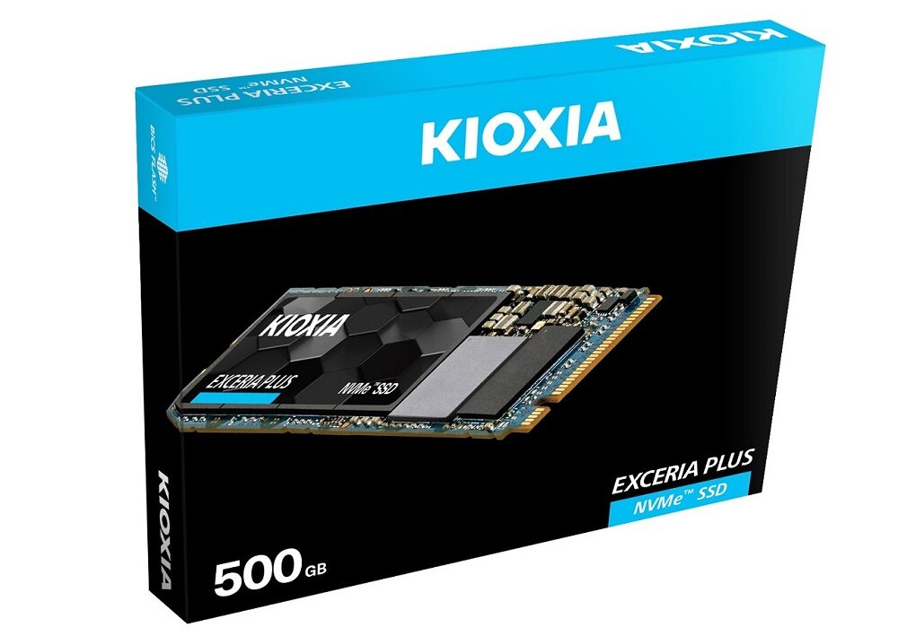 Dysk KIOXIA Exceria Plus 500GB SSD - duża pojemnosć terabajt pamięci obsługa multimediów 4k niesamowite właściwości archiwum danych