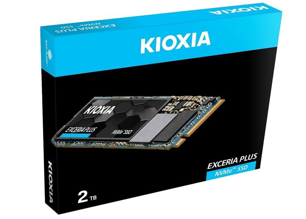 Dysk KIOXIA Exceria Plus 2TB SSD - duża pojemnosć terabajt pamięci obsługa multimediów 4k niesamowite właściwości archiwum danych