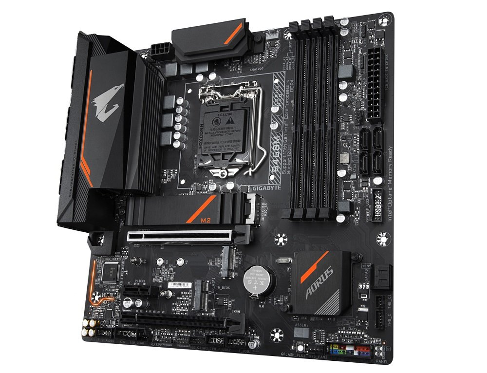 Płyta główna GIGABYTE B460M Aorus Pro system chłodzenia dźwięk Smart  Fan 5 Kodek Realtek ALC1200