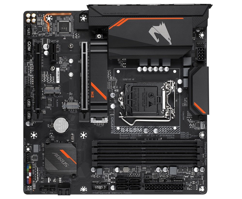 Płyta główna GIGABYTE B460M Aorus Pro slot M.2 cFosSpeed design RGB Fusion 2.0