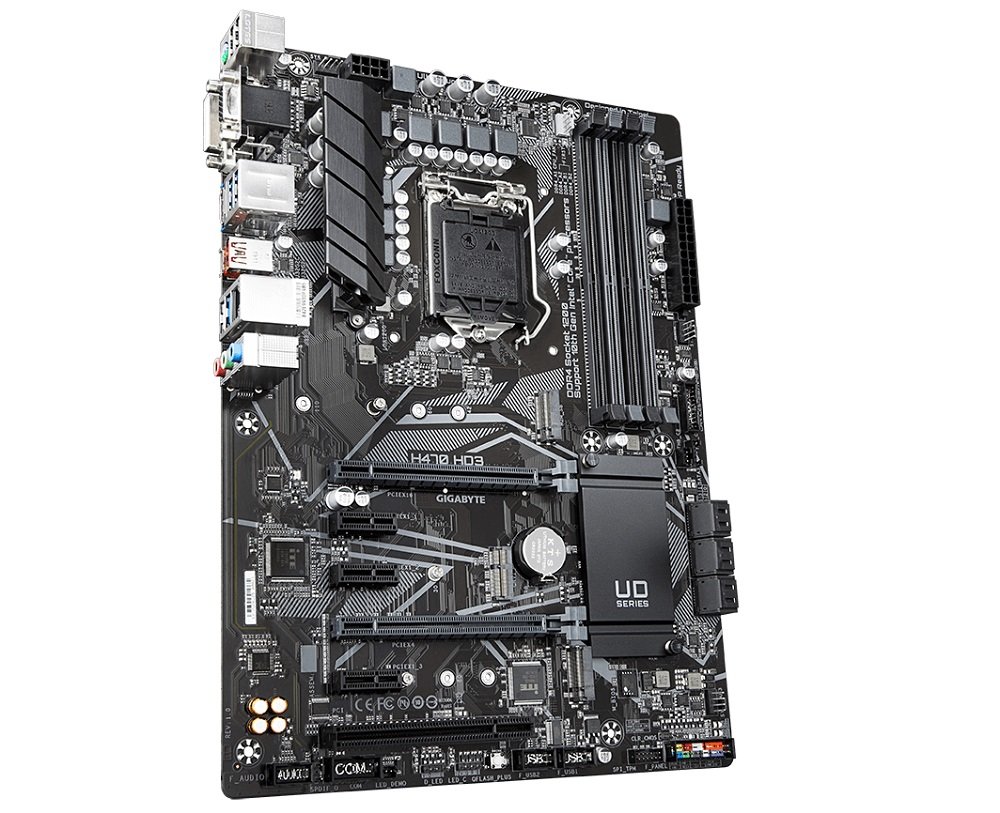 Płyta główna GIGABYTE H470 HD3 Xsplit Gamecaster podświtelenie RGB Fusion 2.0