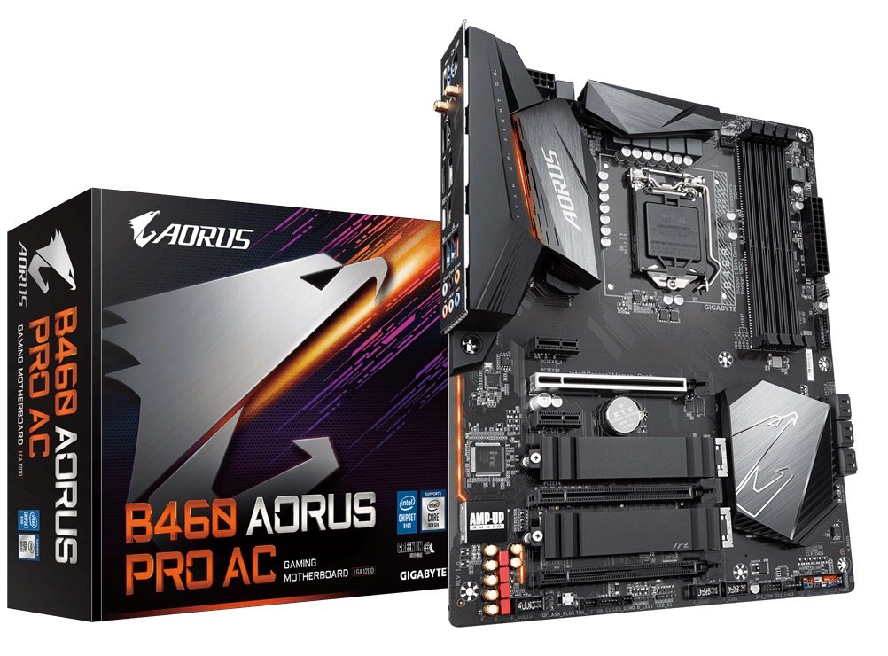 Płyta główna GIGABYTE B460 Aorus Pro procesory Intel do dysków SSD
