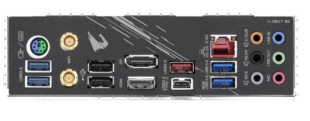Płyta główna GIGABYTE B460 Aorus Pro złącza USB HDMI