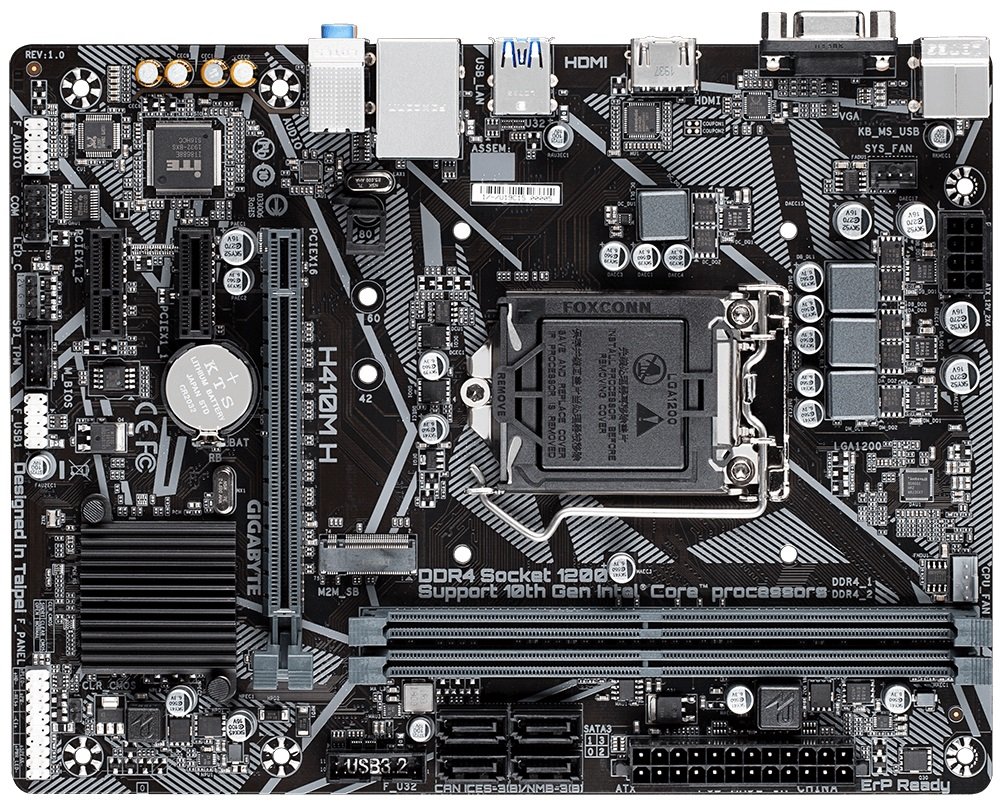 Płyta główna GIGABYTE H410M H syste chłodzenia oprogramowanie Smart Fan 5