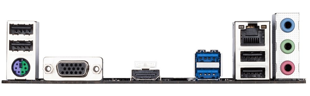 Płyta główna GIGABYTE H410M H Złącza HDMI USB