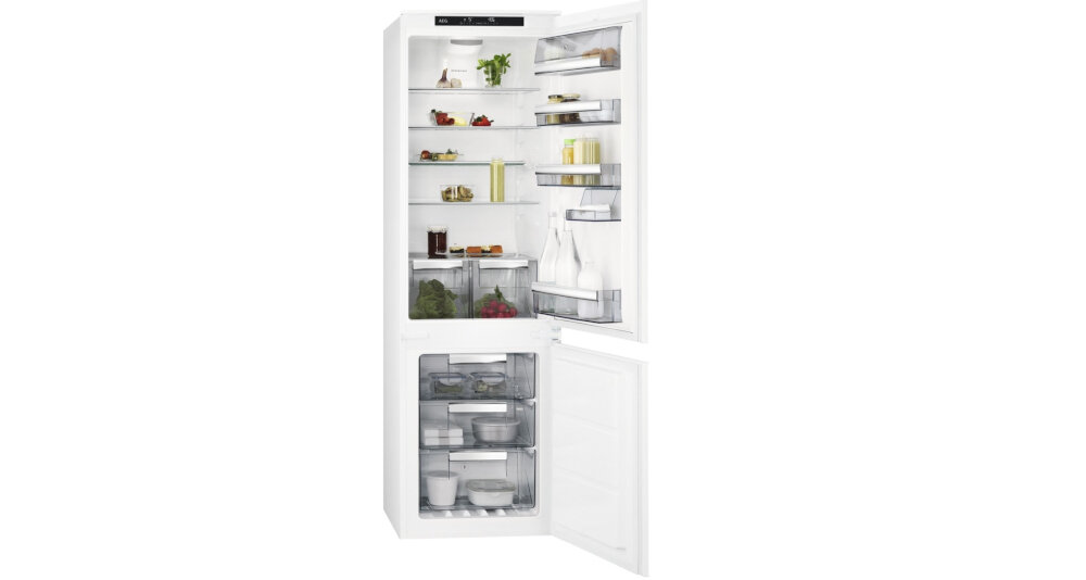 Lodówka AEG SCE818E6TS system DynamicAir temperstura powietrze ochrona zywnosc przechowywanie