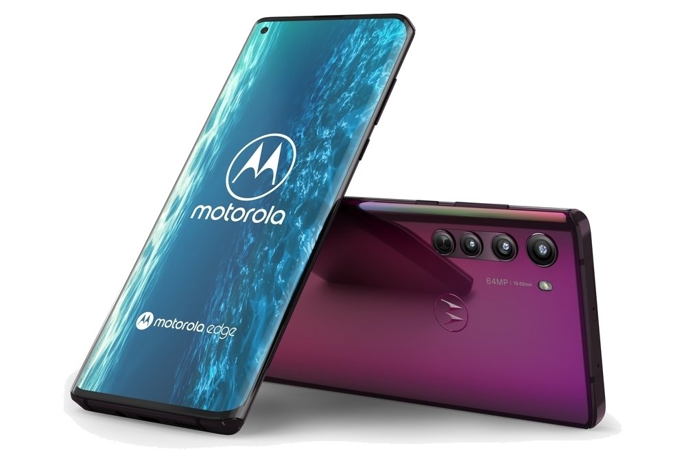 Smartfon MOTOROLA Edge ekran wyświetlacz