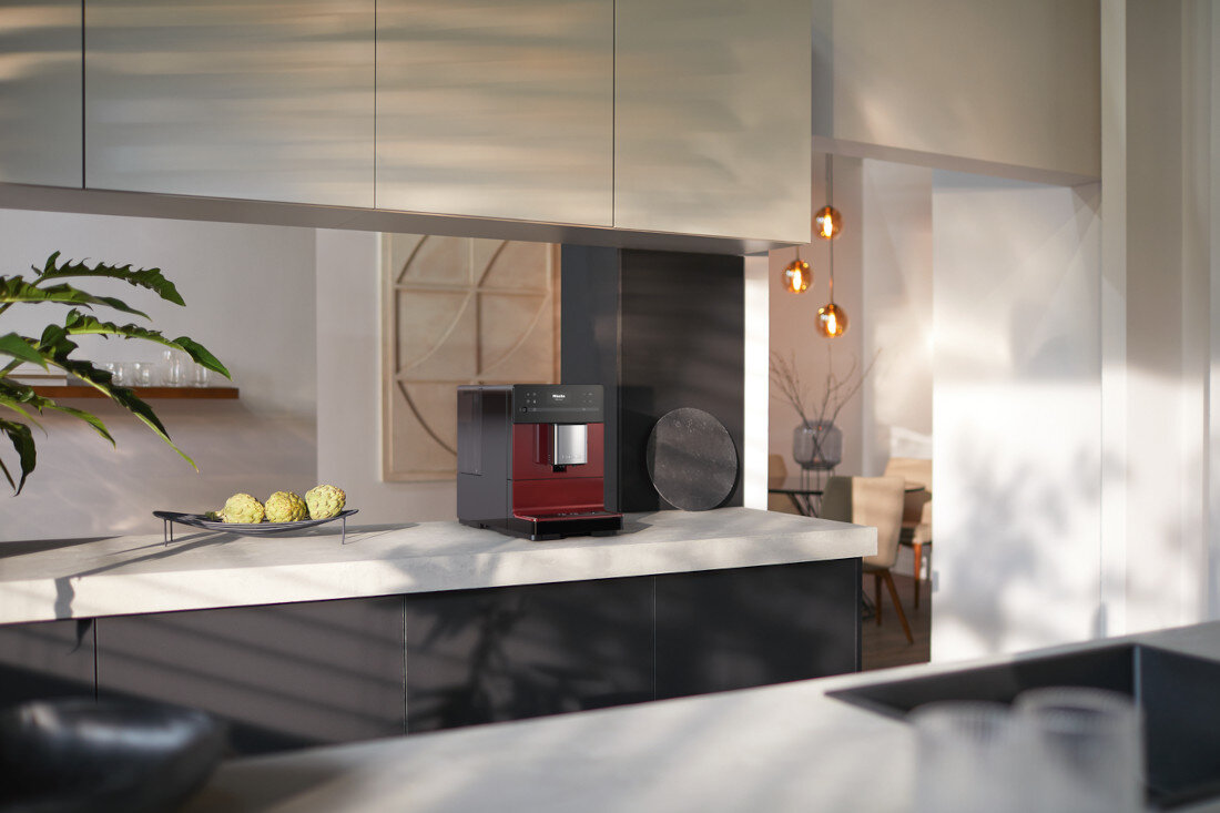 Ekspres MIELE CM 5310 Silence Czerwony smak aromat kawa preferencje ustawienia mozliwosci szeroki wybor