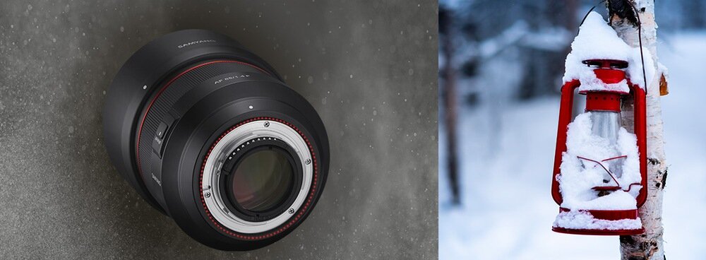 Obiektyw SAMYANG  85 mm f-1.4 AF ochrona 