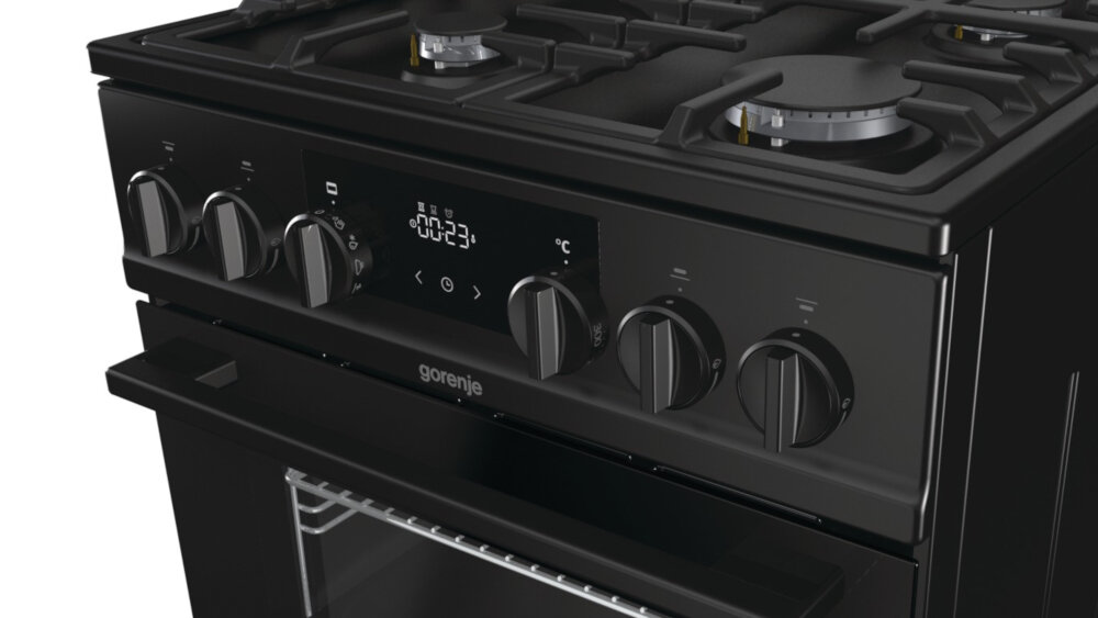 Kuchnia GORENJE MEK514B - Sterowanie palnikami grzewczymi