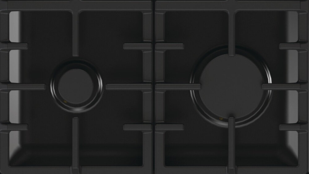 Kuchnia GORENJE MEK514B - Ruszty żeliwne