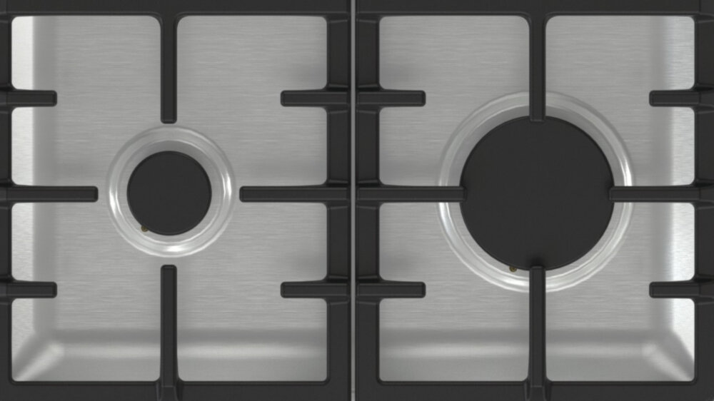 Kuchnia GORENJE MEK514X - Ruszty żeliwne