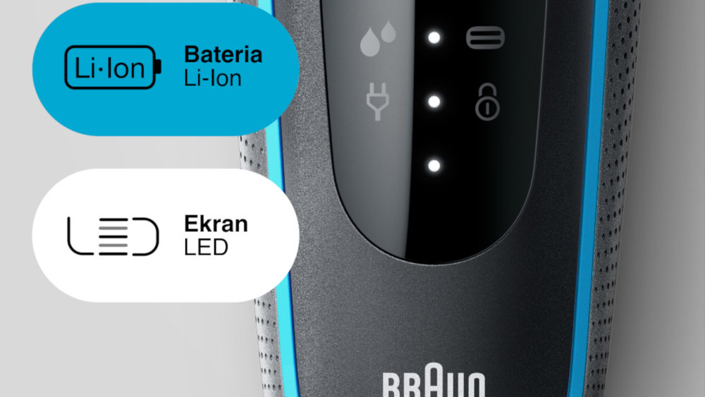 Golarka BRAUN Seria 5 50-M1000S - Bateria