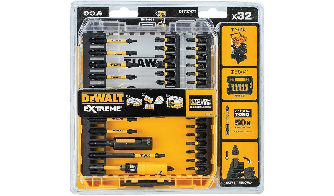 Zestaw koncowek wkretakowych DEWALT DT70747T-QZ zestaw akcesoria komplet wyposazenie