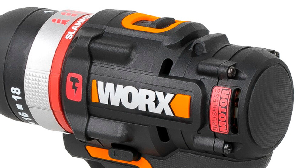 Wiertarko-wkrętarka WORX WX-JCR 2-biegowa przekładnia pierwszy bieg praca w zakresie do 0 do 500 obr/min drugi od 0 do 1600 obr/min maksymalny moment obrotowy do 50 Nm