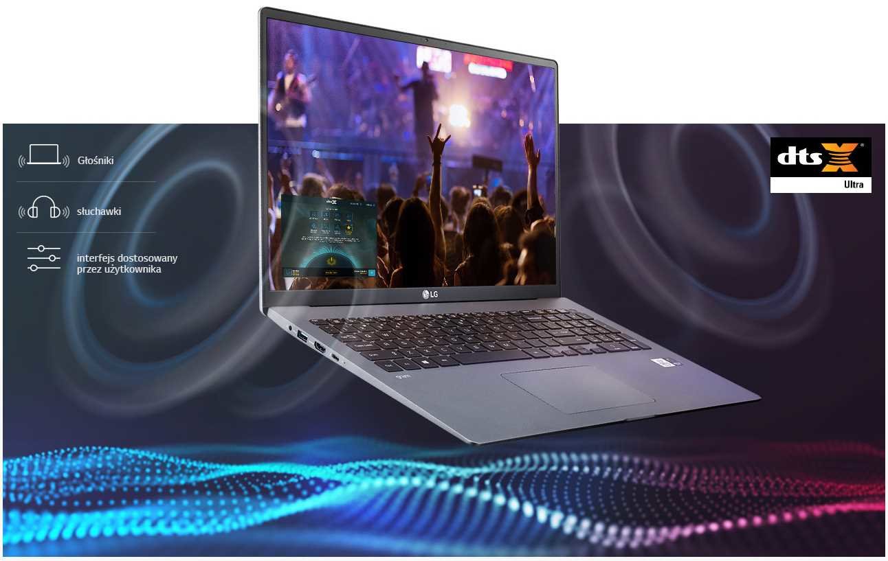 Laptop LG Gram 17Z90N-V - DTS Headphone: X