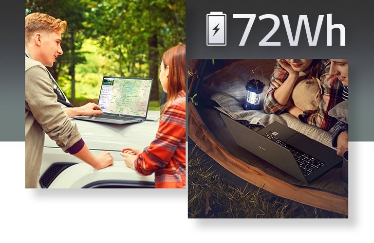 Laptop LG Gram 14Z90N-V - Czas pracy na Baterii