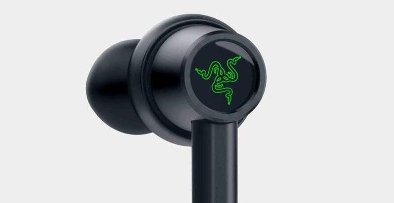 Słuchawki RAZER Hammerhead Duo widok słuchawka tył